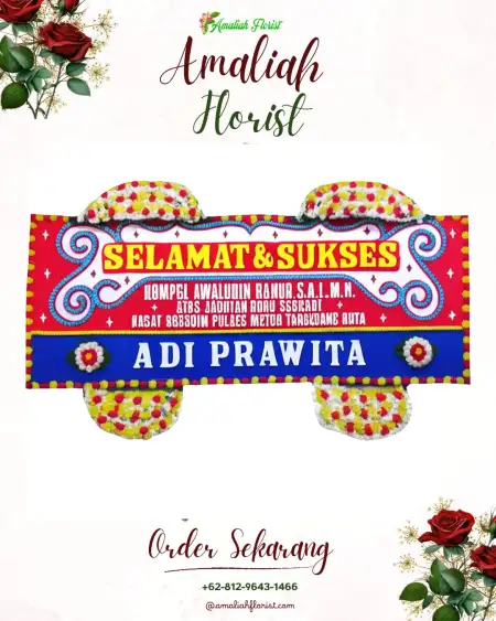 Papan Bunga Ucapan Selamat Sunter